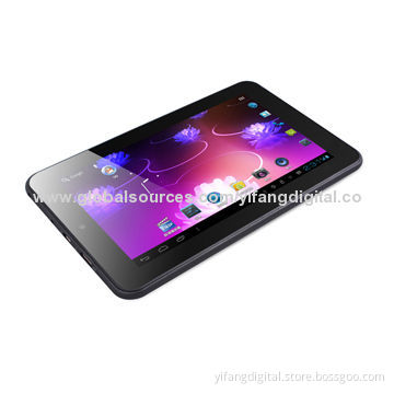 7" Android Tablet PC with 4.2 OS, AML8726-MXS Dual-core Cortex A9 1.5GHz, 1GB RAM and Dual Camera